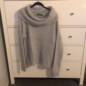 Never been worn chunky knit gray sweater